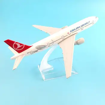 1/400 16cm Avion turcesc 777 Avion Avion Avion Model de Copii Cadou de Suvenir