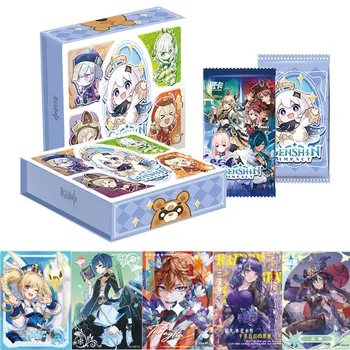 2023 Noi, Originale, Genshin Cărți Rare, Limitate Incinta Om Anime RSS Rolul de Aur Ștampilarea de Colectare Card Flash Joc de Bord Jucarie Cadou