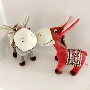 25CM Creative Desene animate Umplute Măgar Papusa de Plus Animale Drăguț Moale Jucărie de Pluș Pentru Copii Cadou de Ziua Decor Acasă Copil Cadou
