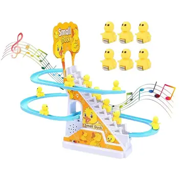 Copii Jucării Muzicale Senzoriale Rață Jucărie Pentru Copii 0-6 6-12 18 Luni Și Copii Mici 1-3 Ani Montessori Muzica Jucarie Roller Coaster