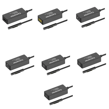 DC15V 65W Tip C de sex Feminin pentru Suprafața de sex Masculin Cablu Adaptor pentru Surface Pro 3/4/5-/6/7/8/X Merge 2/3 Laptop 2/3/4 Carte 2/3/4CC