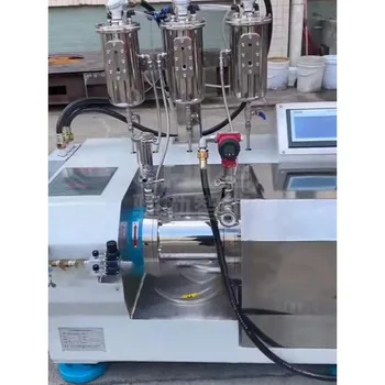 Dublu-putere centrifugă de laborator nano-nisip mill are eficiență înaltă și îngustă distribuția granulometrică fără ecran și