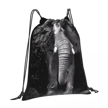 Elefantul 2 Durabilă Cordon Rucsaci Proiectat Pentru A Fi Eco-Friendly De Viață Potrivit Pentru Scoala De Camping Și În Aer Liber, Excursii
