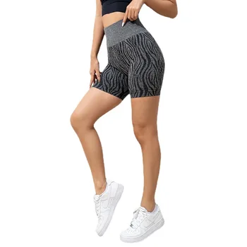 Europene și Americane de Camuflaj Model Zebra Yoga Pantaloni cu Talie Înaltă Hip Ridica în aer liber Exercițiu de Antrenament Pantaloni