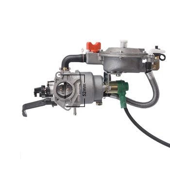 GPL NG Carburator Dual de Combustibil Carburator GPL Kit de Conversie Pentru 5KW 6.5 KW 188F 190F 13P Generator de Benzină Accesorii