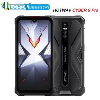 HOTWAV CYBER 9 Pro Telefon Robust rezistent la apa 8GB RAM 128GB ROM Android 11 MTK Helio P60 MTK6771 Octa Core de până la 2.0 GHz, NFC Față ID