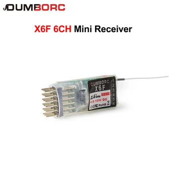 Masina RC Receptor DUMBORC MINI X6F 2.4 G 6CH Control de la DISTANȚĂ Radio Receptor fara Gyro pentru X4 X5 X6 Transmițător Mini Masina