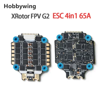 NOI HobbyWing XRotor FPV G2 ESC 4in1 65A BLHeli_32 128K PWM 3-6S LIPO 30X30mm pentru FPV Freestyle Drone DIY Piese
