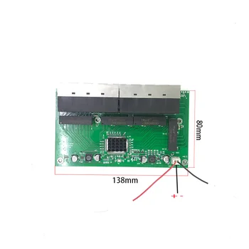 OEM RJ45 16-Port Fast Ethernet modulul Lan Hub-NE UE Plug 5v-12V, Adaptor de Alimentare Comutator de Rețea placa de baza