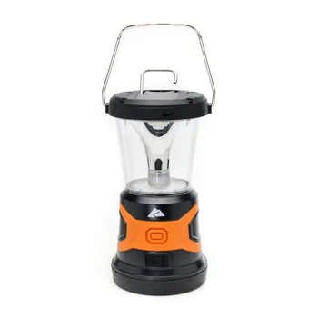 Ozark Trail 1500 Lumeni LED-uri Hibride de Putere Lanterna cu Acumulator si Cablu de Alimentare, Negru