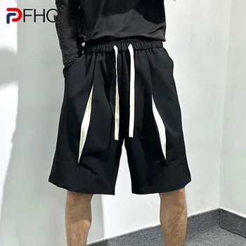PFHQ Vara Noi Barbati Original Darkwear Elastic Talie pantaloni Scurți Valul Cordon Elastic Talie Confortabil Genunchi Lungime Pantaloni 12Z1453
