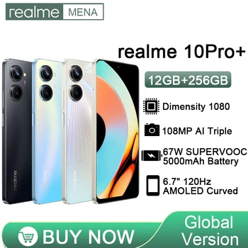 realme 10 Pro Plus Dimensity 1080 5G Procesor 6.7