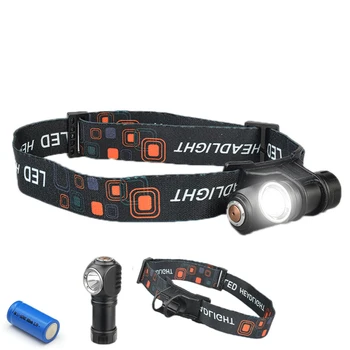 Ripsshine HL2 LED Far 500LM Reîncărcabilă Camping Light Mini Unghi Lanterna cu Magnet Cap Coada Portabil cu Lanterna de Cap pentru F