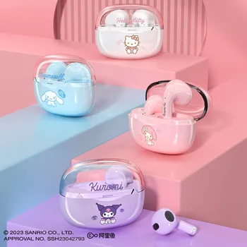 Sanrio Hello Kitty Căști Bluetooth Desene Animate Cinnamoroll Melodie Adevarata Cu Cască Fără Fir Kuromi Touch Control Gameearphone Cadou