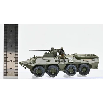 Scara 1/72 Sanjung 72303 BTR80A Include O figurina Soldat Om Militare de Război Multi-Vehicul cu roți Modelul Finit