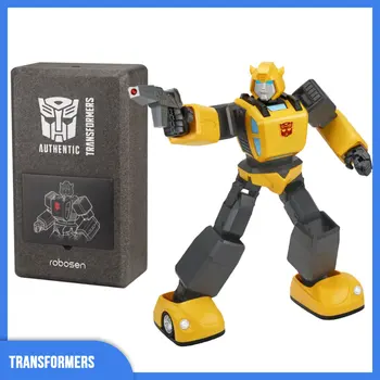 Transformers Bumblebee Autentic G1 Performanță Robot Programare Moduri de Aplicația Și de limba engleză Voice Control 13.5 Inch Inaltime (34cm)